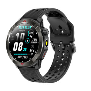 GPS Thể Thao Thông Minh Đồng Hồ 1.43-Inch Hiển Thị Thể Dục Tracker Âm Nhạc Máy Nghe Nhạc La Bàn Nhịp Tim Tracker Cho Runners Android IOS - Product Image 5