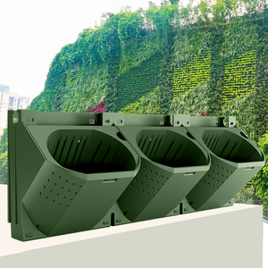Système d'irrigation automatique pour maison K230, supports muraux robustes, jardinière verticale en plastique suspendue, jardin intelligent, pots de fleurs verts - Product Image 2