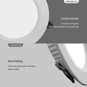 Fabricant professionnel Décoratif Mi Lumière 9W 220V A Mené <span class=keywords><strong>Le</strong></span> Downlight - Product Image 3