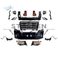 2018 + haute qualité Fj150 entièrement amélioré LC Style haut de gamme pare-chocs feux arrière phares Kit de carrosserie pour Toyota Prado