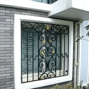 Nouvelle clôture de fenêtre en fer galvanisé de sécurité en acier