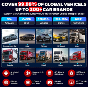 START X-431 PRO3S + Smart Link HD Kosten günstiger 6300mAh schwerer LKW-Pkw-Diagnose tool Kommerzieller Code leser - Product Image 5