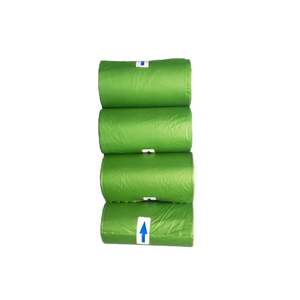 Sacs à déjections canines en polyester biodégradables et écologiques, parfumés, résistants, personnalisables, services OEM/ODM, vente en gros - Product Image 4