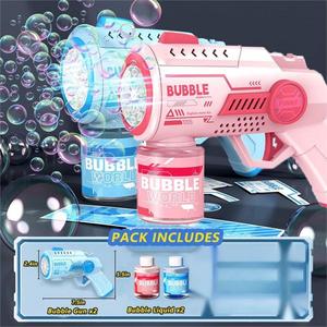 Máquina Automática <span class=keywords><strong>de</strong></span> <span class=keywords><strong>Burbujas</strong></span> <span class=keywords><strong>de</strong></span> Cohete para Niños, Juguete <span class=keywords><strong>de</strong></span> Verano, Pistola <span class=keywords><strong>de</strong></span> Agua, Lanzador <span class=keywords><strong>de</strong></span> <span class=keywords><strong>Gel</strong></span>, Juego <span class=keywords><strong>de</strong></span> <span class=keywords><strong>Burbujas</strong></span>, Plástico ABS, Venta al por Mayor, Unisex, Gua 2PCS - Product Image 4