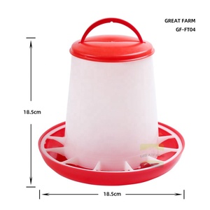 Nuevo Comedero Automático Portátil para Aves de Corral de 1.5 kg, Comederos de Plástico Fáciles de Usar para Pollos - Product Image 2