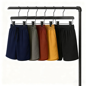 Shorts de sport à taille haute avec logo personnalisé, pour la salle de sport, le tennis, l'exercice, avec poche intérieure, shorts de basket-ball, shorts athlétiques sublimés pour hommes - Product Image 6