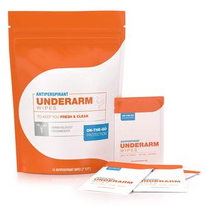 <span class=keywords><strong>Lingettes</strong></span> de marque privée emballées individuellement <span class=keywords><strong>Lingettes</strong></span> désodorisantes et nettoyantes pour les <span class=keywords><strong>aisselles</strong></span> qui bloquent la sueur - Product Image 1