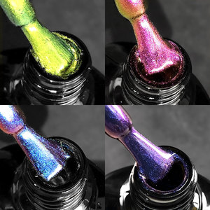 Date VENALISA 9D Cat Eye Nail Gel Polish Magic Colorful Starry Color Nail Gel Polish OEM Custom Labeling Cat Eye Polish Gel - Product Image 4