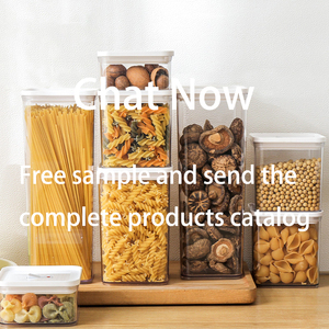 ANYA Boîte de rangement hermétique en <span class=keywords><strong>plastique</strong></span> de qualité alimentaire avec logo personnalisé Boîte de rangement pour nouilles de cuisine Joint pour pâtes pour le <span class=keywords><strong>stockage</strong></span> des céréales et des nouilles - Product Image 6