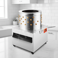 Nouvelle machine à plumer la volaille XIFA multifonction, moteur en cuivre pur, 220/380V, garantie 1 an, 600 plumes/heure, longue durée de vie