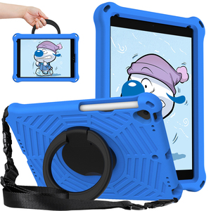 Funda de espuma portátil EVA para iPad Mini 1 2 3 4 5 6 <span class=keywords><strong>Mini6</strong></span> 2021 7,9 correa de hombro soporte de Asa 360 funda de armadura de rotación - Product Image 3