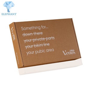 Brown Folding Candle Perfume Cosmetic Gift Set Cheap Personalized Kraft Paper Gift Box Packaging - Product Image 2