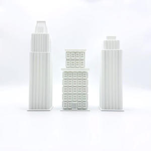 Source Factory High-Rise Building <strong>Model</strong> 3D Printed Miniature House for Sand Table Design <strong>Hobby</strong> <strong>Pre</strong>-<strong>Built</strong> Scene - Product Image 6