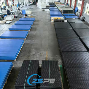 Tapis routier HDPE ZSPE en promotion avec connecteur métallique pour terrains boueux - Product Image 2