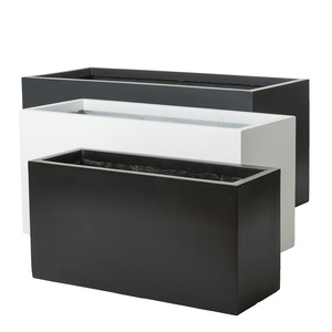 2025 Venta caliente en línea fabricado peso ligero de <span class=keywords><strong>alta</strong></span> resistencia duradero al aire libre fibra de vidrio <span class=keywords><strong>Rectangular</strong></span> plantador - Product Image 2