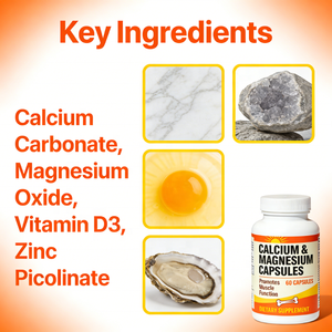 OEM Halal 50000 Iu Kalsium Magnesium Seng <span class=keywords><strong>Vitamin</strong></span> <span class=keywords><strong>D3</strong></span> Kapsul Suplemen Kesehatan Imun untuk Fungsi Otot dan Kesehatan Tulang - Product Image 2