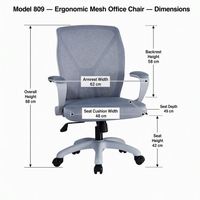 Chaise de bureau pivotante réglable en hauteur pour la maison, mobilier de bureau, chaise de gaming ergonomique économique, chaise de visiteur pour ordinateur