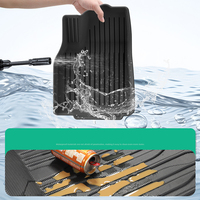 Tapis de sol de voiture 3D TPE de haute qualité, durables, imperméables, sur mesure, ensemble complet pour Tesla Model YL 2025 6 places, moulage par injection