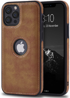 Étuis de téléphone de créateur avec trou pour logo, étui de luxe en cuir pour téléphone portable de marque de mode pour iPhone 11 12 13 14 15 16 17 Air 18 Pro Max