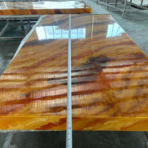 Panel <span class=keywords><strong>de</strong></span> <span class=keywords><strong>Piedra</strong></span> Artificial <span class=keywords><strong>de</strong></span> Alabastro Translúcido <span class=keywords><strong>para</strong></span> Decoración Interior <span class=keywords><strong>de</strong></span> Paredes y Bares, Venta Directa - Product Image 4