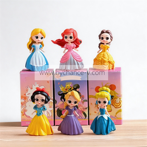 Giocattolo <span class=keywords><strong>Classico</strong></span> Principessa delle Fiabe in Scatola Misteriosa, Figurina in Plastica da Collezione per Bambini, Regalo Sorpresa, Merchandise di Film e Videogiochi - Product Image 2