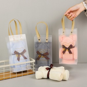 Toalla de lana de <span class=keywords><strong>Coral</strong></span> suave T51Top, regalo de cumpleaños y bodas, regalos de agradecimiento para invitados - Product Image 2