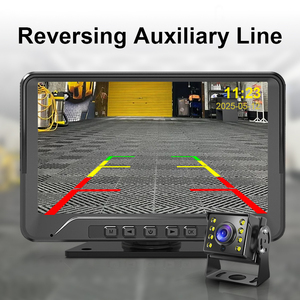 AHD 7 Inch Monitor With HD LED/IR Night Vision <b>Camera</b> for Truck SUV Parking Aid <b>System</b>, Backup Display YB-7 INCH-X8-AHD 7 Inch I - Product Image 4
