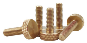 Прямая Заводская поставка под заказ, м3, М4, М6, М8, латунный металлический простой прямой Алмазный рифленый винт с накатанной головкой, Услуги обработки с ЧПУ - Product Image 2