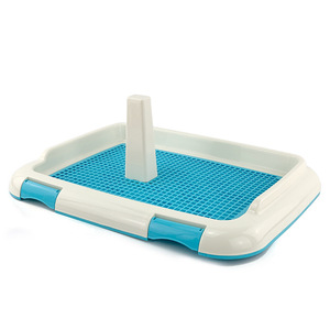 Eco-Friendly Reutilizável Puppy Pad Bandeja Portátil Indoor <span class=keywords><strong>Dog</strong></span> Litter Box Pee Baffle Training <span class=keywords><strong>Dog</strong></span> WC para gatos Material plástico - Product Image 3