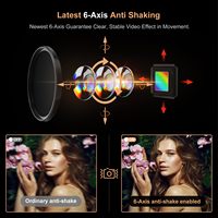 Appareil photo numérique reflex numérique abordable SONIDA 5k avec capteur CMOS certifié Rohs, vidéo Full HD pour la photographie