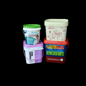 High Quality Washing <strong>Powder</strong> Plastic Square Bucket 1l 2l 3l 5l 10l Laundry <strong>Detergent</strong> Wholesale Packaging Pail With Lid - Product Image 2