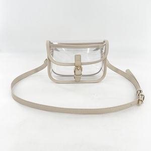 Sac à bandoulière transparent en PVC imperméable à imprimé léopard, petit sac à bandoulière pour téléphone portable pour femmes, été - Product Image 2