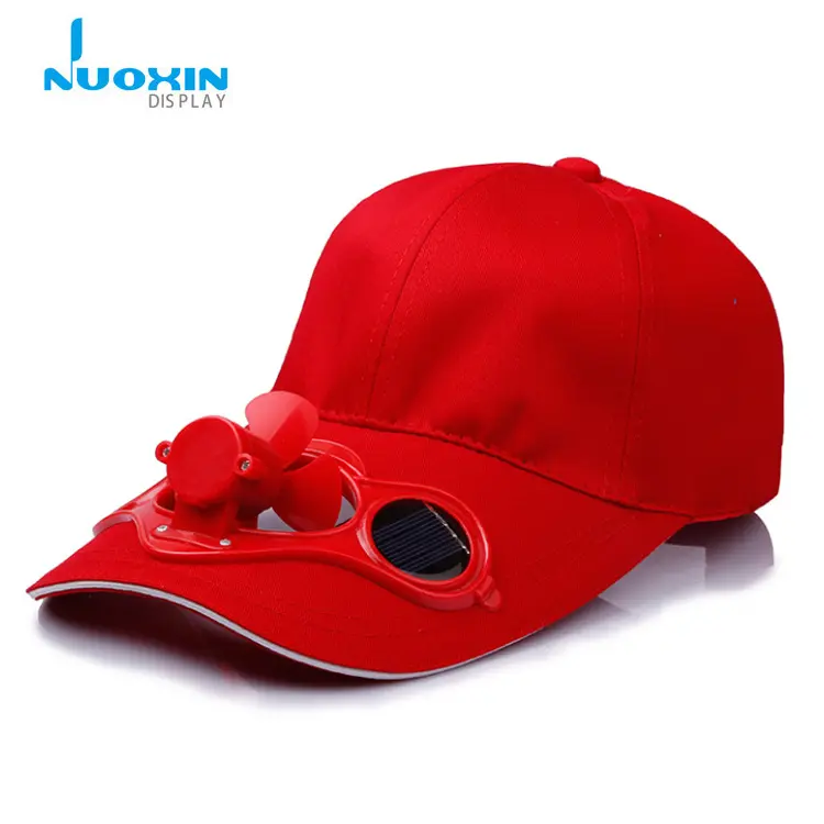 Hot Selling Custom Cooling Solar Powered Fan Hat In The Summer