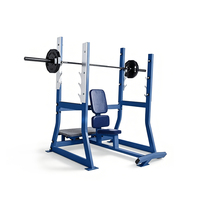 Machine à soulever les haltères pour triceps, équipement de musculation professionnel pour la musculation des trapèzes, usage intensif