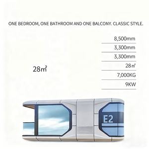 บ้านวิลล่าสำเร็จรูป <span class=keywords><strong>2</strong></span> ห้องนอน บ้านพักสำเร็จรูป โรงแรมแคปซูลเคลื่อนที่ - Product Image 4