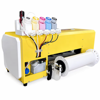 Imprimante DTF A3 Combo avec Secoueur de Poudre et Sécheur, Double Têtes XP600, Machine d'Impression par Transfert Thermique Rouleau à Rouleau sur Film PET pour Vêtements