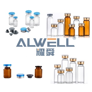 Machine de remplissage et de bouchage automatique ALWELL électrique/pneumatique haute capacité 3000 pièces/heure pour flacons de gels/poudres/pâtes - Product Image 2