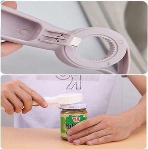 4 in 1 귀여운 곰돌이 병따개, 다기능 캔/병/맥주 오프너, PP 플라스틱 합금 병따개, 맞춤형 로고 주방용품 - Product Image 5