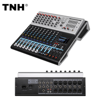 Console de mixage audio professionnelle TNH TX10 10/14/18/22 canaux, 4 groupes, 4 bus, double processeur d'effets DSP 99 pour église et concert