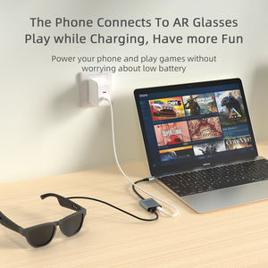 USB C AR thông minh Kính sạc mô-đun 3D VR âm thanh & Video Adapter Hub thuận tiện USB 3.0 giao diện sản phẩm Chứng Khoán - Product Image 3