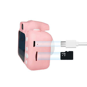 <span class=keywords><strong>Mini</strong></span> Cámara <span class=keywords><strong>de</strong></span> <span class=keywords><strong>Video</strong></span> HD con Pantalla y Correa para el Cuello para Niños - Cámara Digital Portátil para Selfies Infantiles, Cámara Multifuncional para Niños - Product Image 6