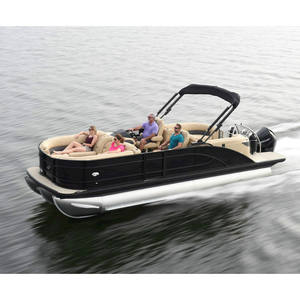 Pisos de lujo y asiento de nuevo los botes de pontón con <span class=keywords><strong>BBO</strong></span> Grill - Product Image 3