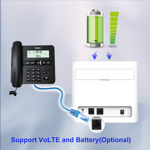 St 300Mps 2.4GHz 4G LTE mô-đun wifi router <span class=keywords><strong>Sim</strong></span> RJ11 RJ45 cổng trong nhà ngoài trời không dây 4G CPE Router Wifi <span class=keywords><strong>modem</strong></span> 4G LTE <span class=keywords><strong>Sim</strong></span> Thẻ - Product Image 3