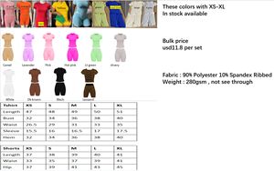 Set da salotto a coste per <span class=keywords><strong>donna</strong></span> t-shirt a maniche corte e leggings due pezzi Set <span class=keywords><strong>abbigliamento</strong></span> <span class=keywords><strong>donna</strong></span> all'<span class=keywords><strong>ingrosso</strong></span> - Product Image 6