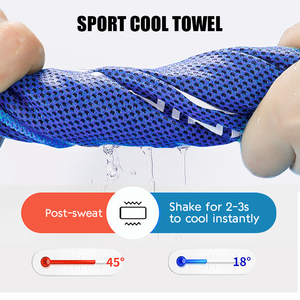 Khăn thể thao làm mát bằng sợi microfiber cao cấp, in theo yêu cầu, mềm mại, nhanh khô, dùng cho du lịch, tập <span class=keywords><strong>gym</strong></span>, đựng trong chai - Product Image 5