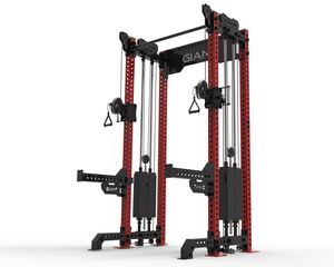 חם מכירה רב פונקציונלי מתלה כוח כלוב סקוואט לעמוד עם למשוך את הבר ואת משקל אחסון משקל לחדר כושר ביתי - Product Image 1