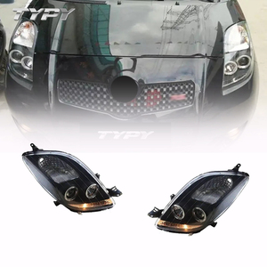 Phares de Voiture Modifiés à LED DRL <span class=keywords><strong>pour</strong></span> <span class=keywords><strong>Toyota</strong></span> <span class=keywords><strong>Yaris</strong></span> 2006-2012 - Product Image 2