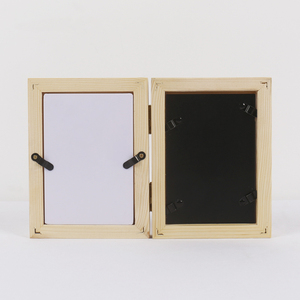 Cornice per impronte di mani <span class=keywords><strong>e</strong></span> <span class=keywords><strong>piedi</strong></span> di neonati, in legno massello, con stampa a lettere, per il centenario del bambino, stile classico, con fango per impronte <span class=keywords><strong>e</strong></span> decorazione fai da te - Product Image 2