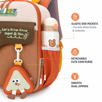 Sac à dos enfant mignon et léger pour la maternelle avec porte-monnaie pour les tout-petits garçons et filles