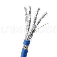 Câble réseau LAN extérieur étanche Cat 6 8 SFTP 23AWG en cuivre pur, résistant aux UV, pour enterrage direct, 50m, 40 Gbit/s, 2000 MHz